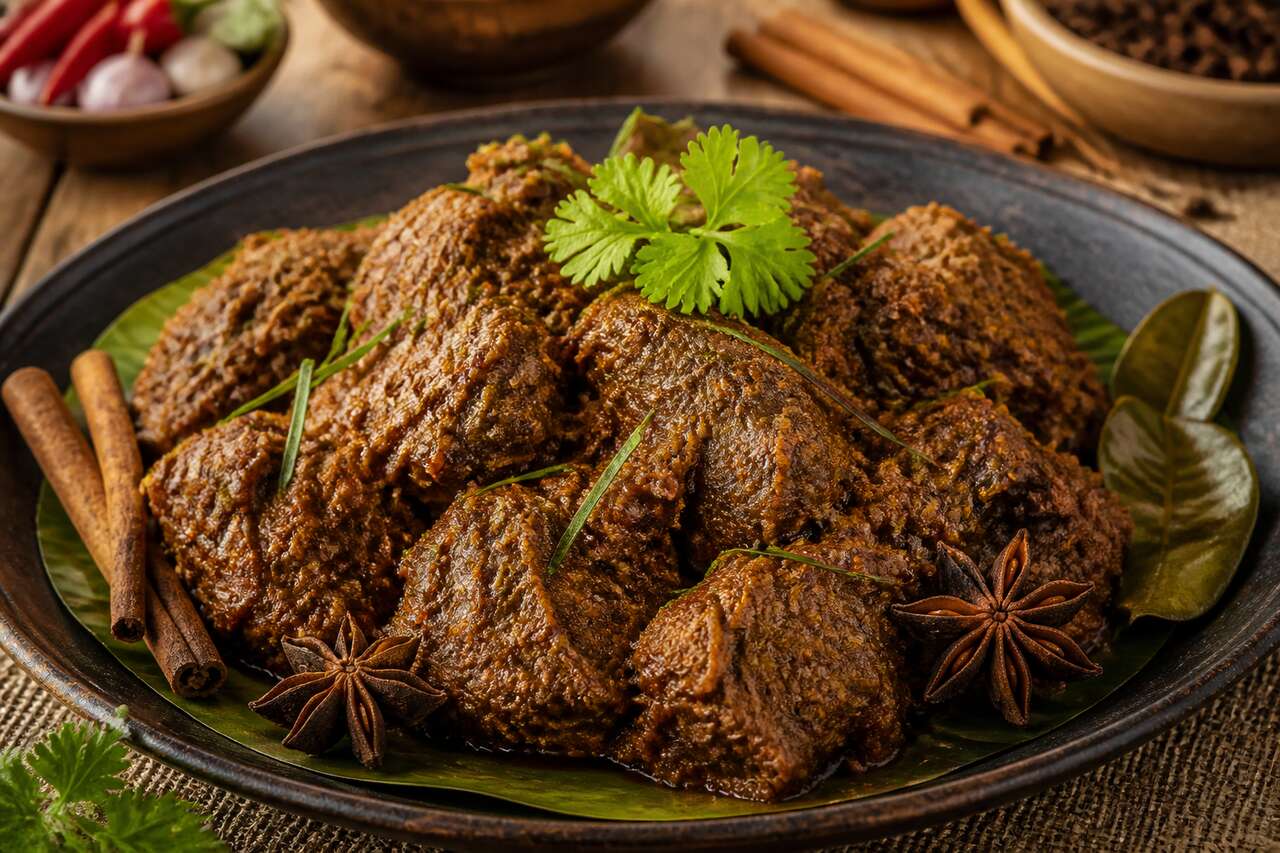 Recette authentique du rendang de bœuf malaisien