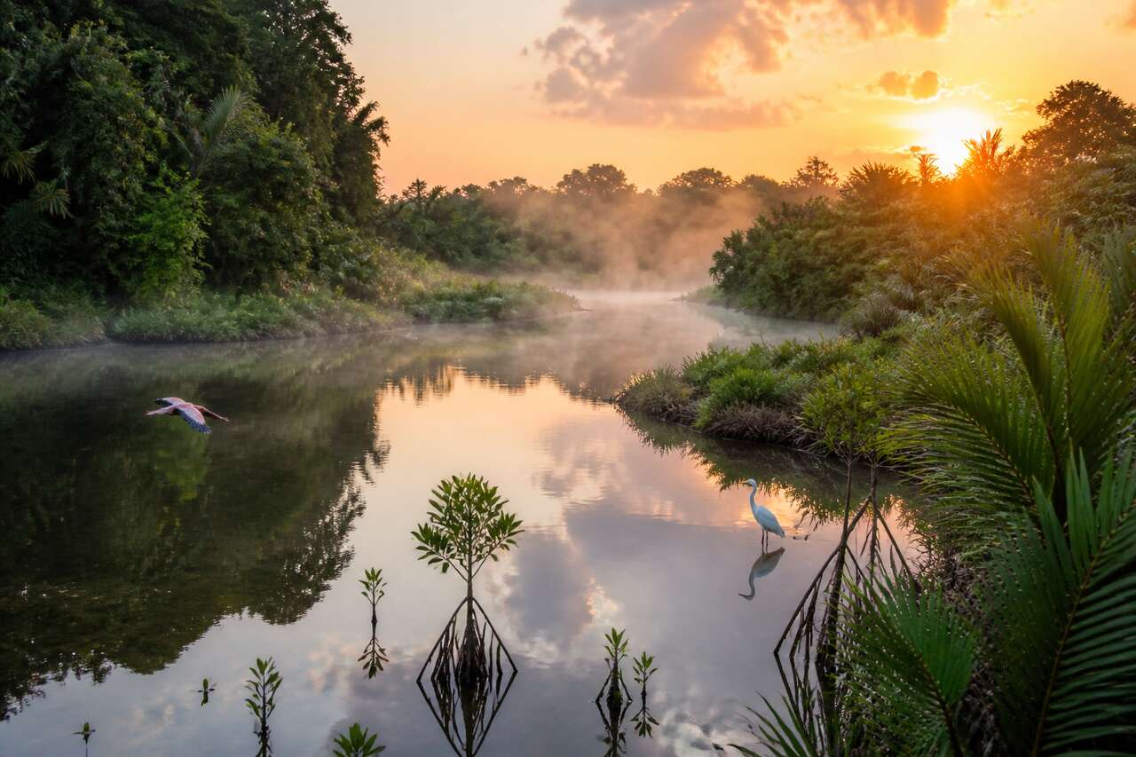 Découvrir le parc national de Kuching Wetlands en Malaisie