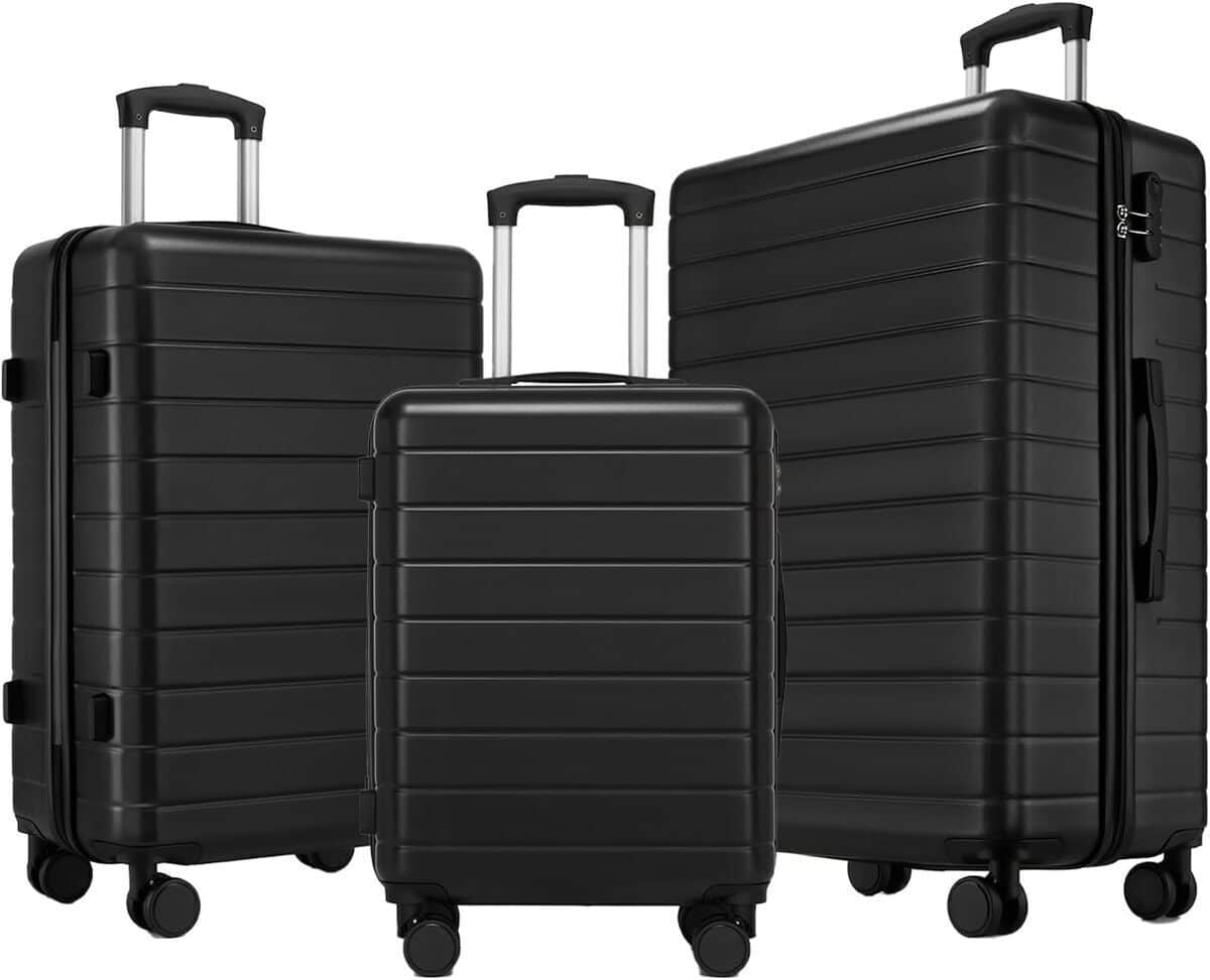Test : set de 3 valises rigides Shavont pivotantes et légères