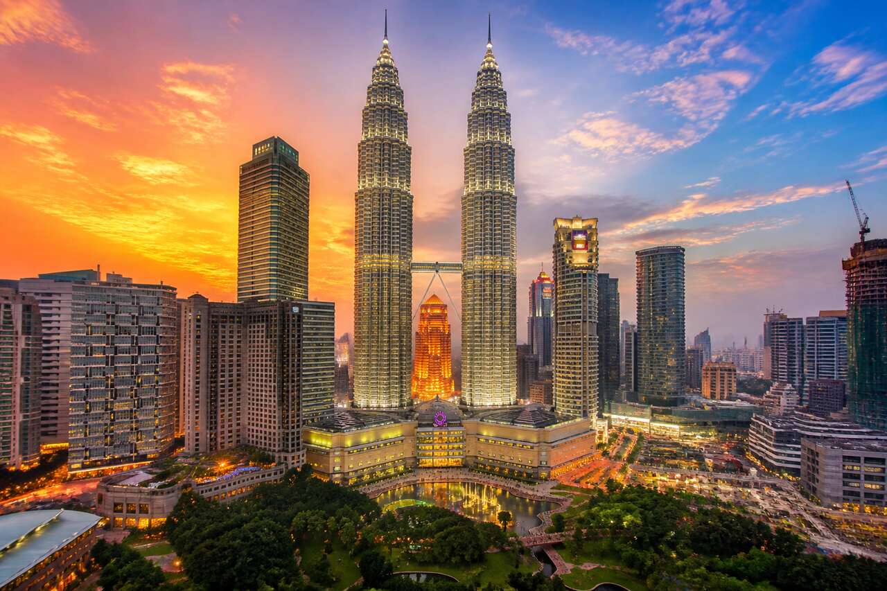 Carte de Kuala Lumpur : plan détaillé pour visiter la ville