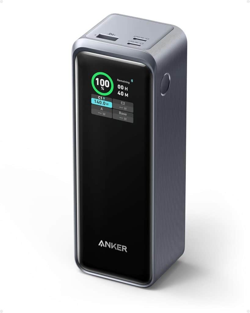 Test : anker Prime batterie externe 27650mAh, puissance 250W