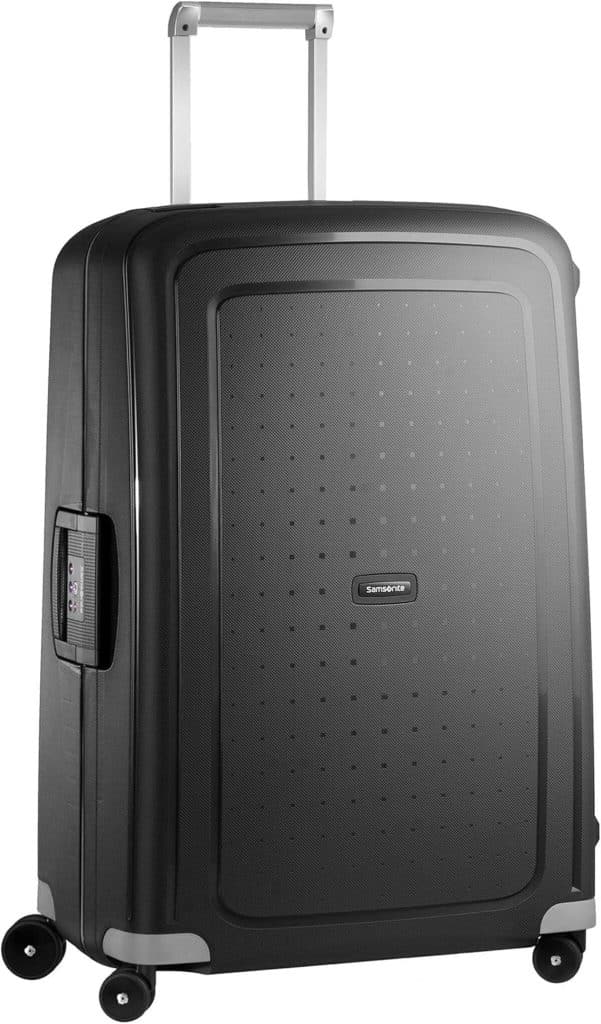 Test de la valise Samsonite S'Cure Spinner L 75 cm, 102 l noire