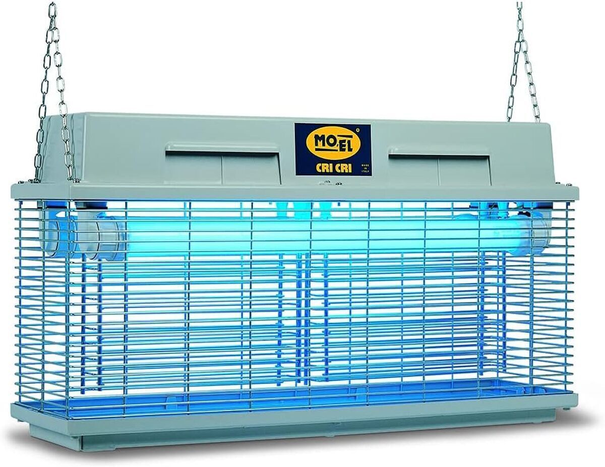 Test de l'attrape-insectes Moel Cricri 308A anti-UV argenté