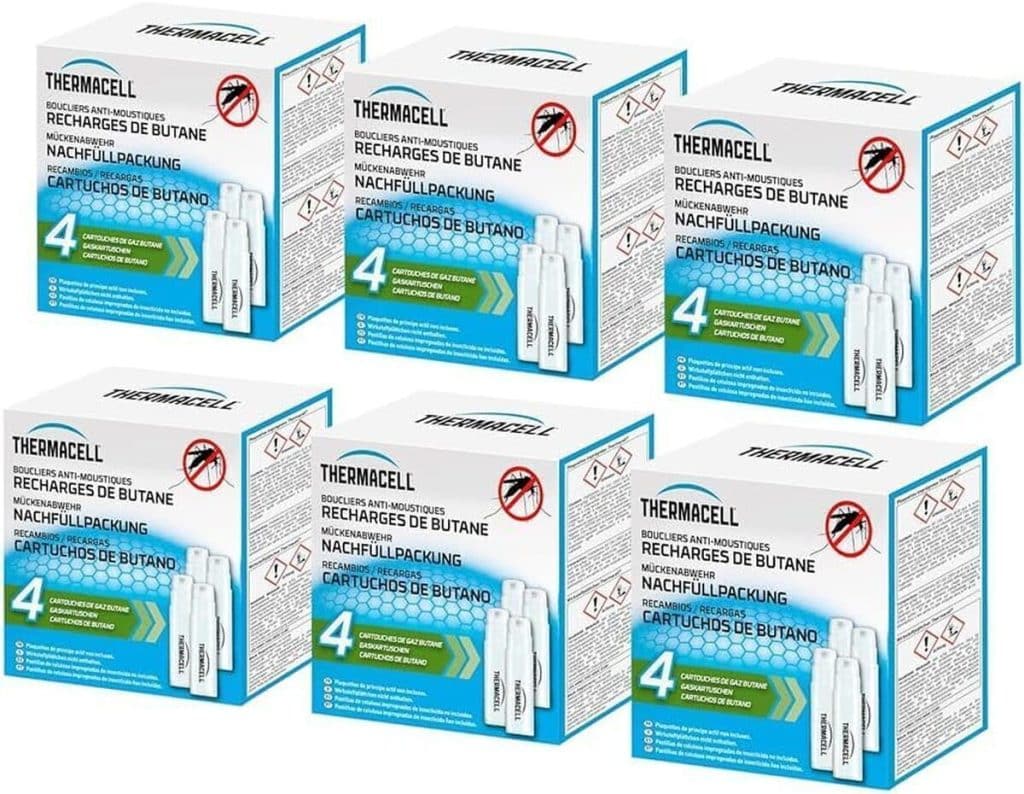 Test des cartouches butane Thermacell : protection anti-moustiques efficace