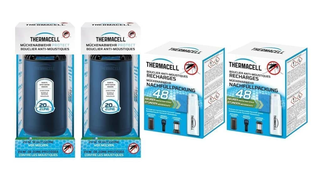 Test des diffuseurs Thermacell : protection anti-moustiques efficace