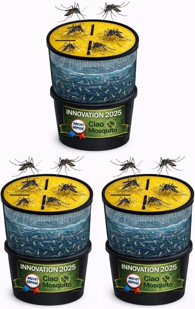 Test des pièges à moustiques Ciao Mosquito : efficacité écologique en extérieur
