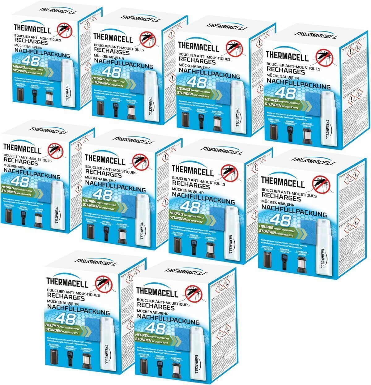 Test des recharges Thermacell anti-moustiques : efficacité et durée optimales