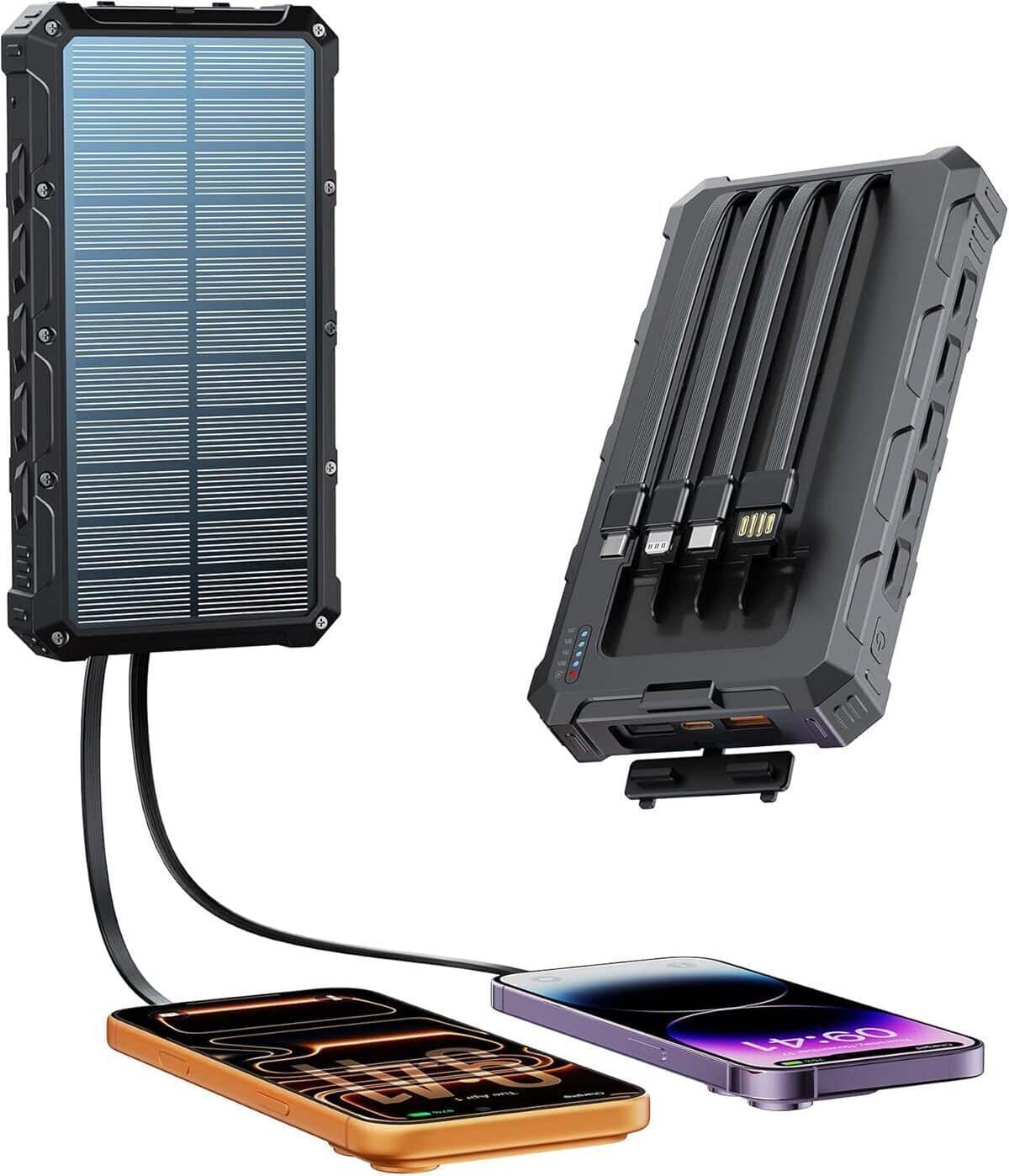 Test du chargeur solaire 20 000 mAh : puissance portable pour vos aventures