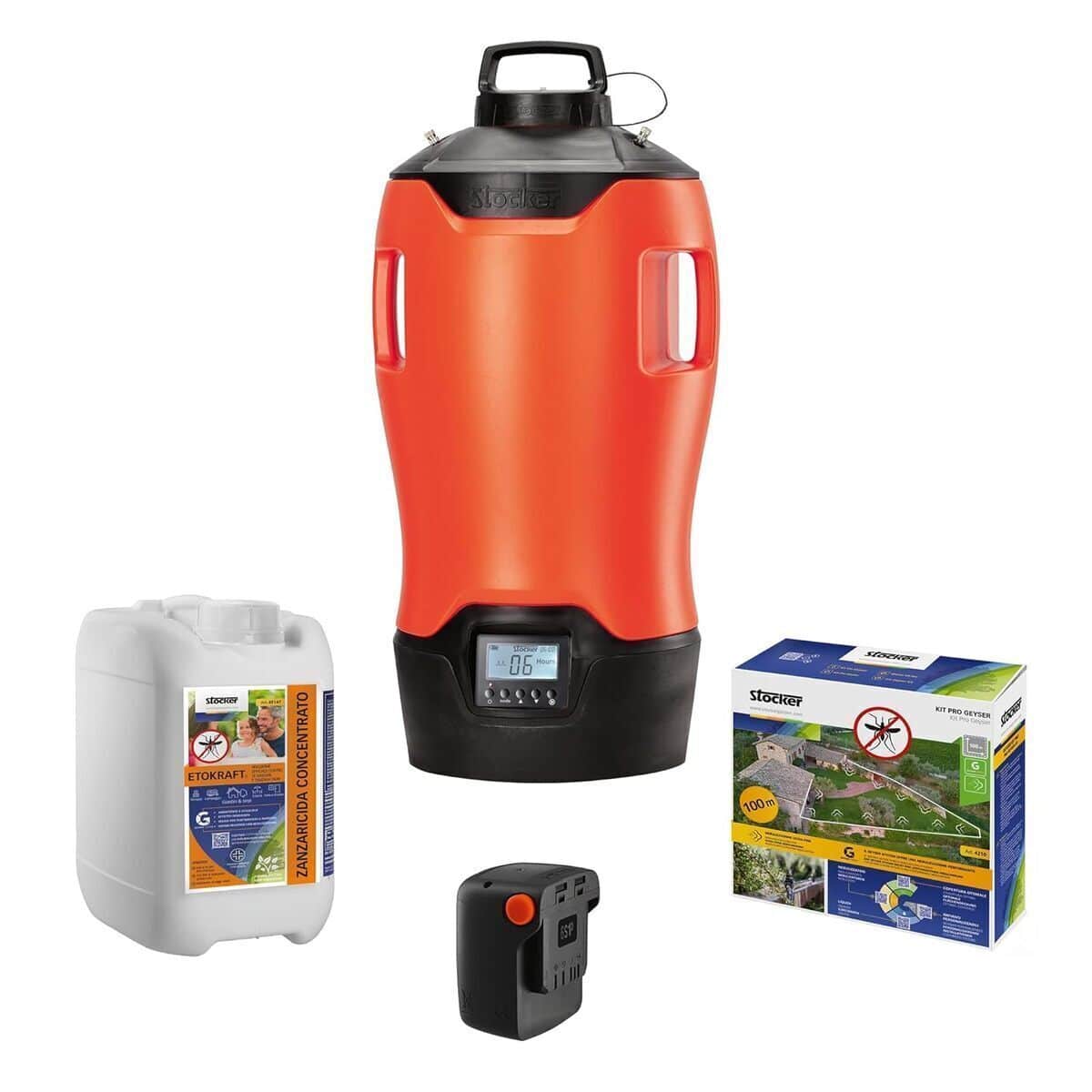Test du nébuliseur électrique STOCKER Geyser Evolution : anti-moustiques efficace