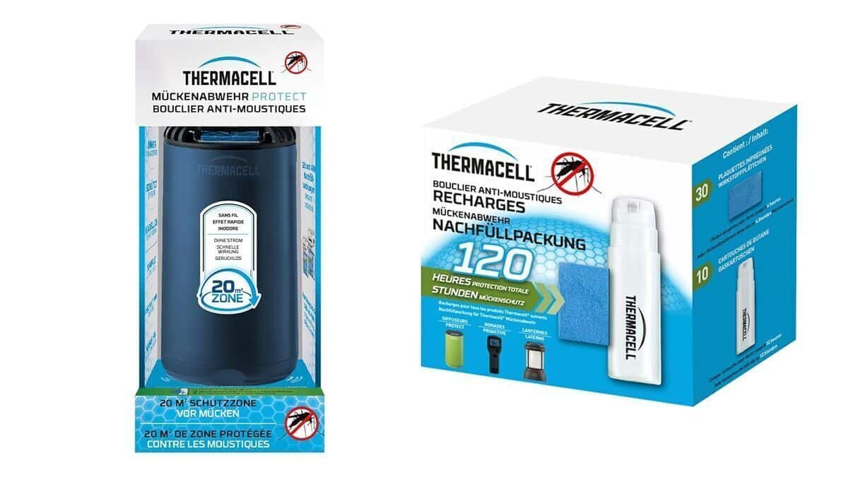 Test du Thermacell - pack diffuseur bleu anti-moustique : efficacité et longue durée