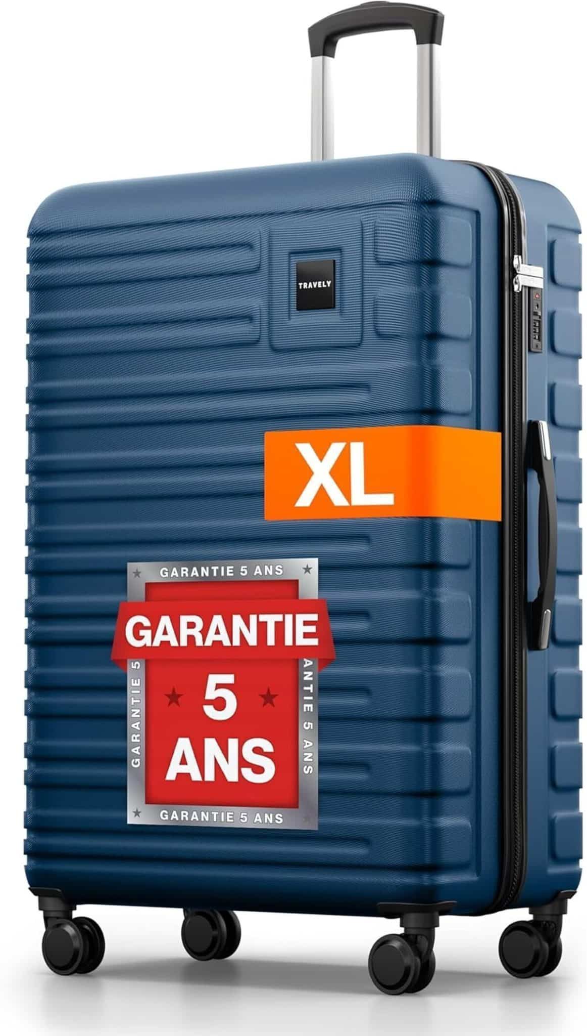 Test Travely valise XL : robustesse et praticité en un, avec serrure TSA