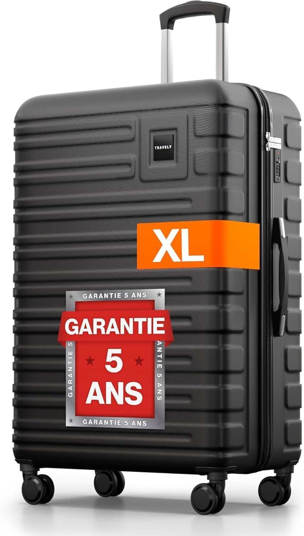 Test de la valise Travely XL : robustesse et capacité maximales