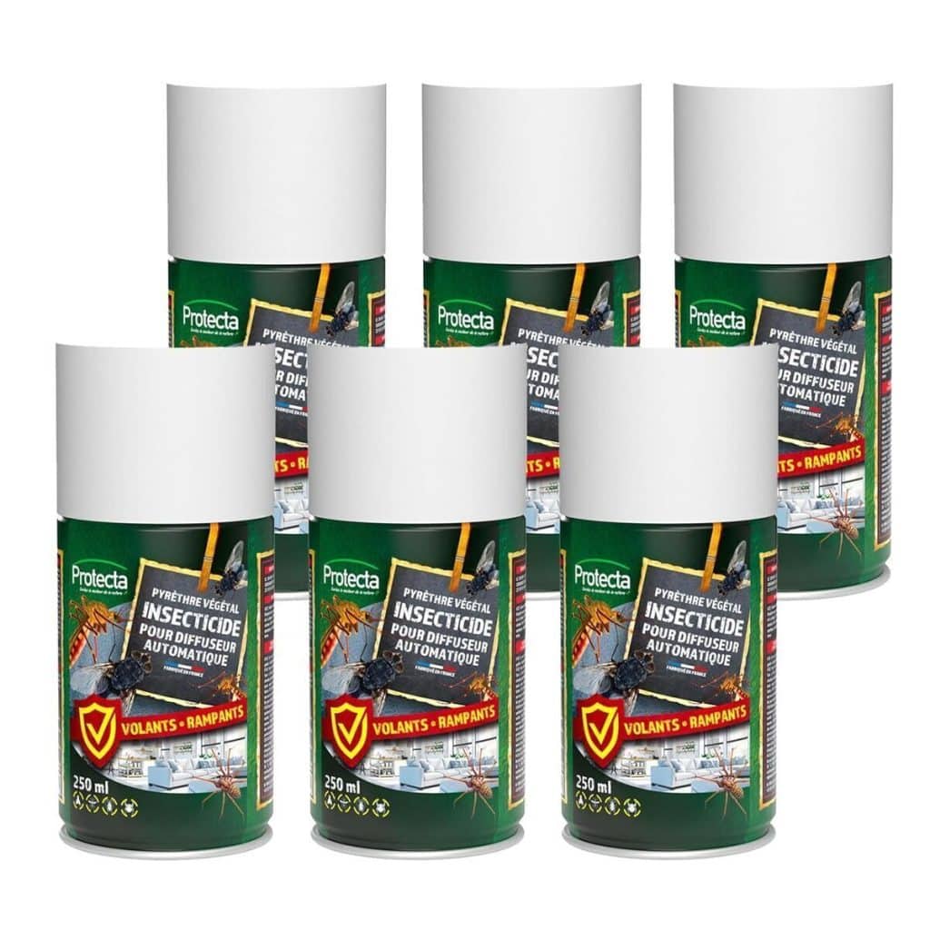 Test de l'aérosol insecticide : efficacité sur moustiques et cafards