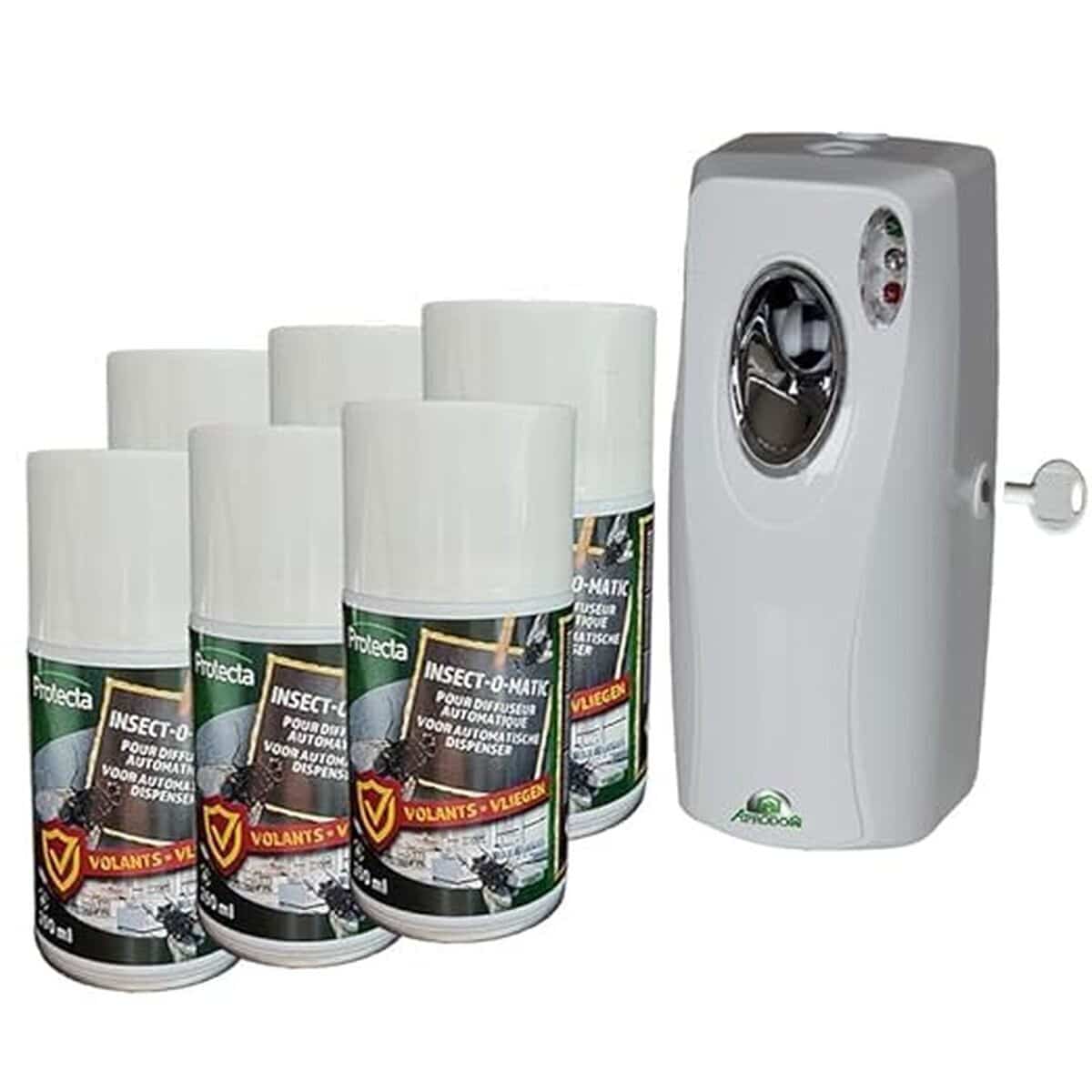 Test de l'insecticide Insect-O-Matic avec diffuseur automatique