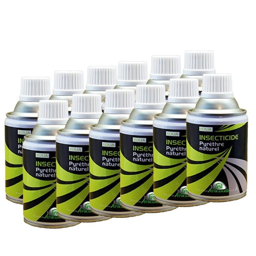 Test du pack de 12 aérosols Pyrèthre naturel : l'anti-nuisibles efficace