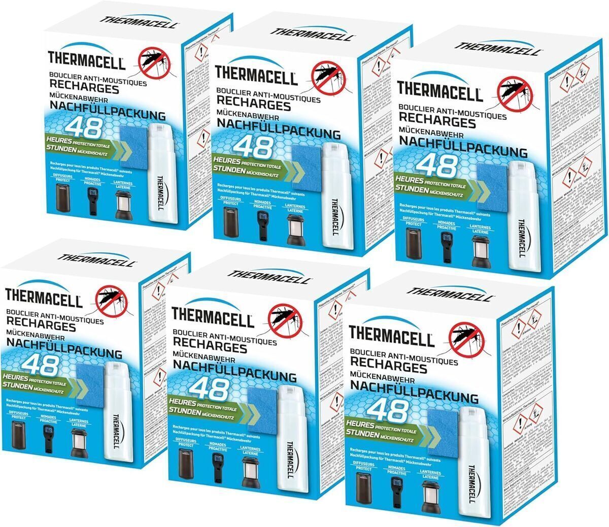 Test : thermacell 6 recharges anti-moustiques, protection 20m²