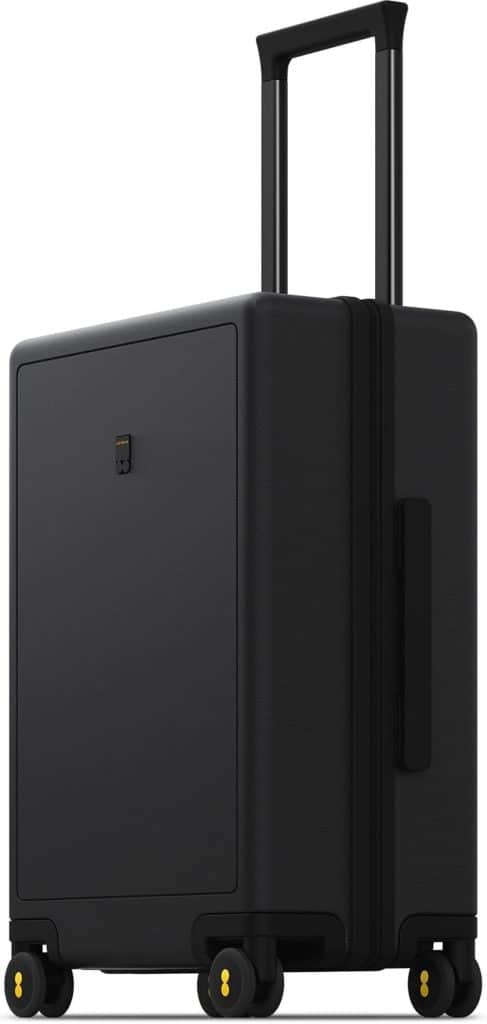Test : valise cabine Level8 micro diamant structuré 40L noire