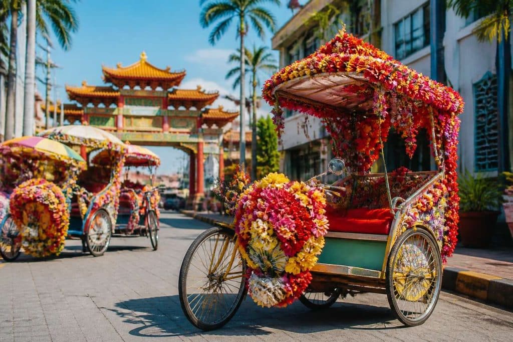 Le trishaw de Sibu : une attraction touristique unique en Malaisie