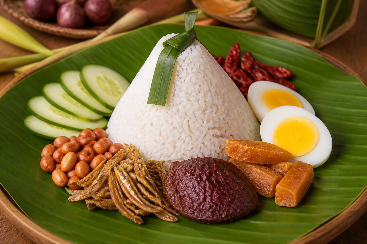 Recette authentique du nasi lemak malaisien