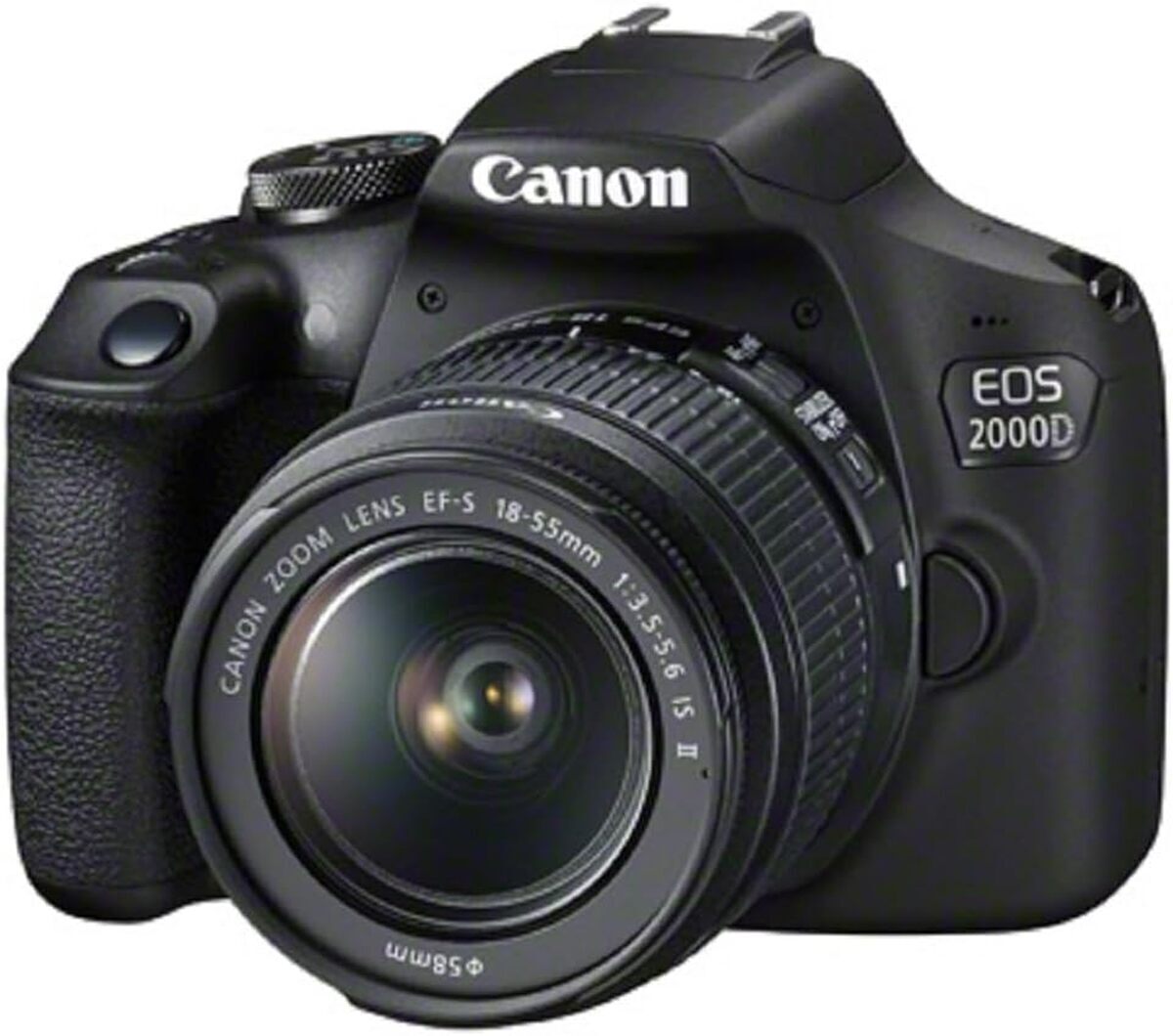 Test : canon EOS 2000d avec objectif stabilisé et batterie supplémentaire