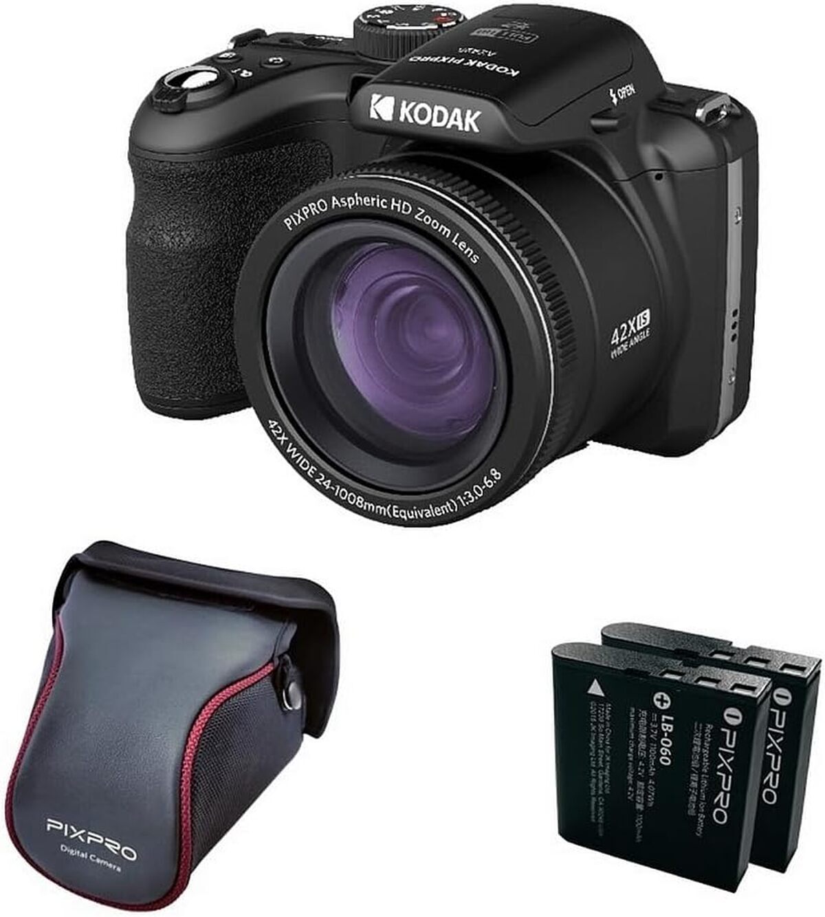 Test Kodak Pixpro AZ426 : performance du zoom optique 42x