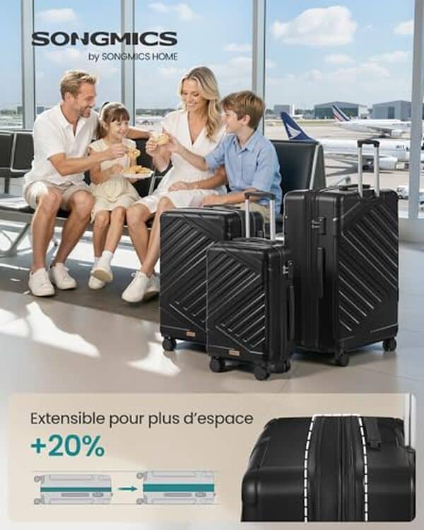 Découvrez notre test détaillé du lot de valises extensibles SONGMICS RLP004B101 : qualité, durabilité et fonctionnalités pour vos voyages en toute confiance. 