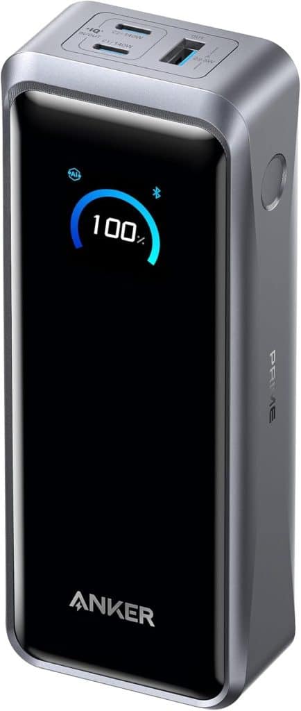 Test : batterie externe Anker Prime 26250 mAh, puissance de 300 W