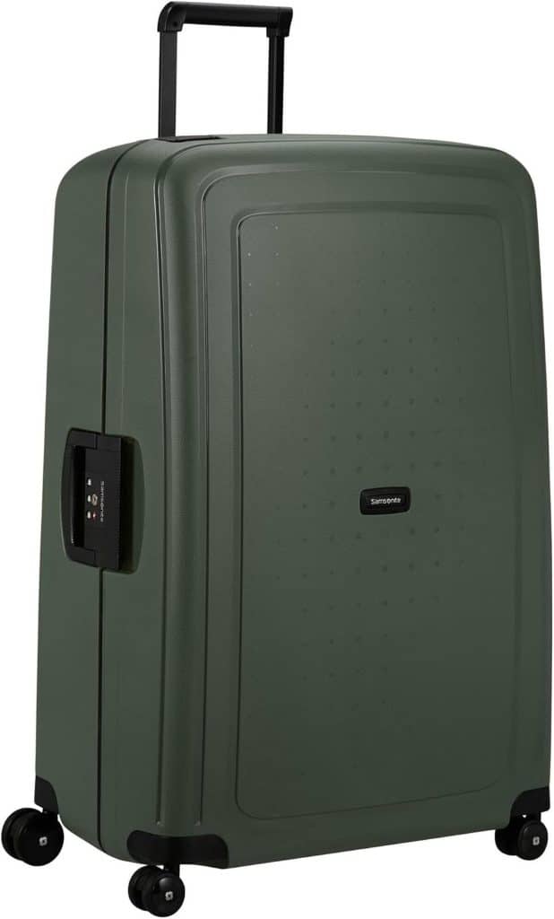 Test de la valise Samsonite S'Cure Spinner XL 81 cm 138 l vert