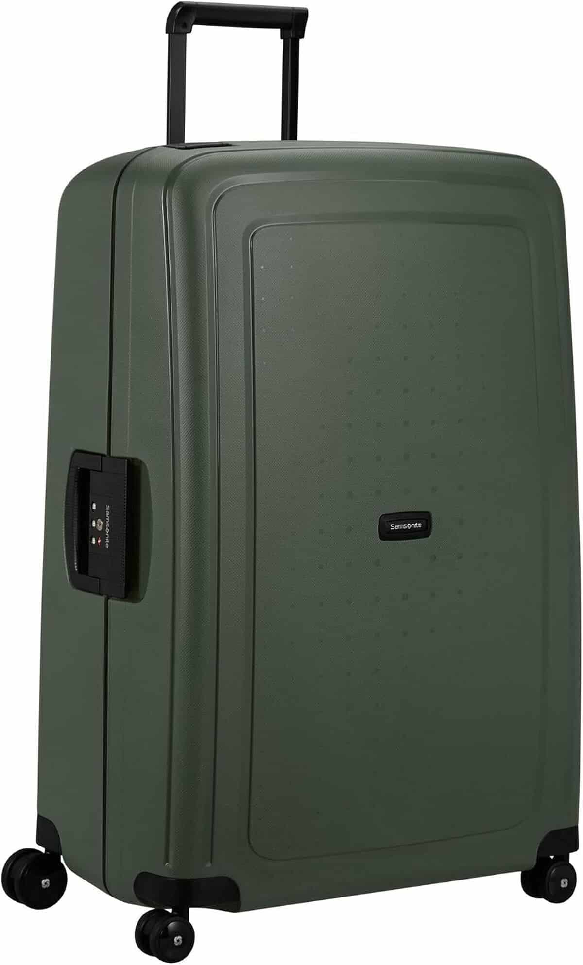 Test de la valise Samsonite S'Cure Spinner XL 81 cm 138 l vert