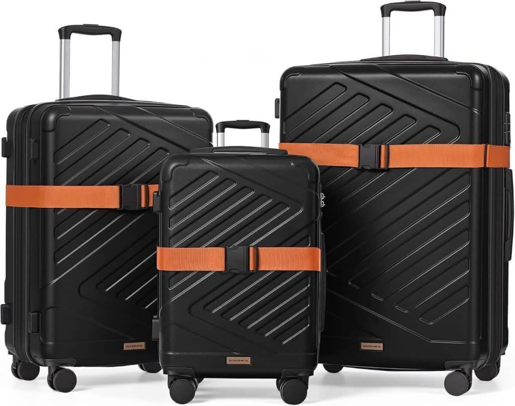 Test du lot de valises extensibles SONGMICS RLP004B101