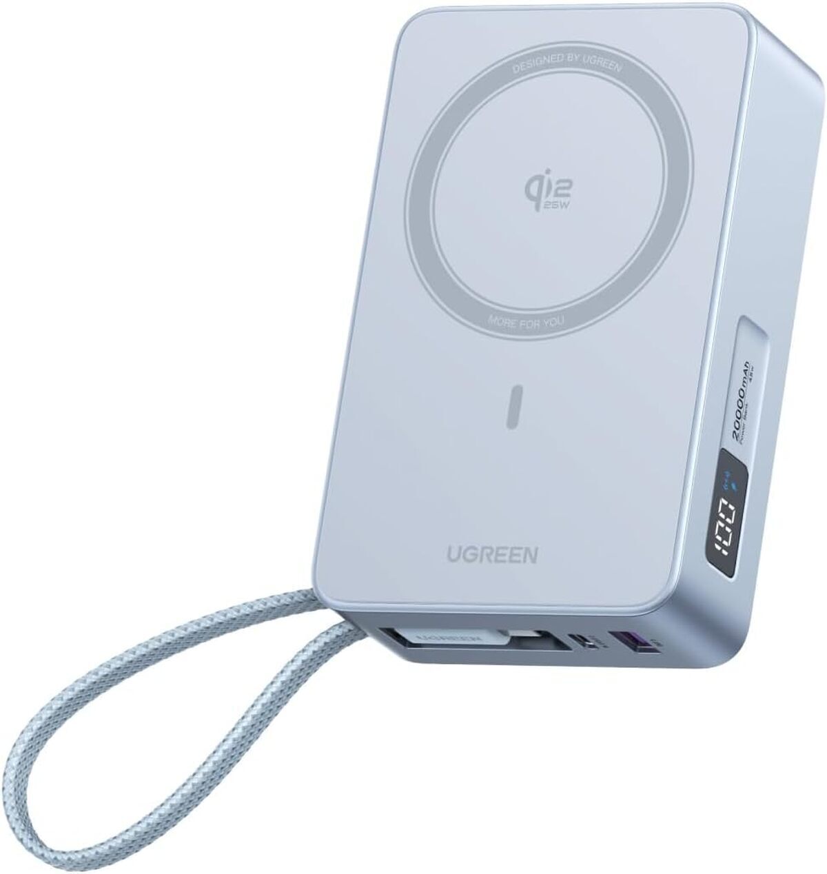 Test de la batterie externe UGREEN MagFlow Qi2 25W : puissance et charge rapide